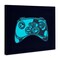 Stupell Industries Gaming Controller on Black Canvas Wall Art Design by Daphne Polselli